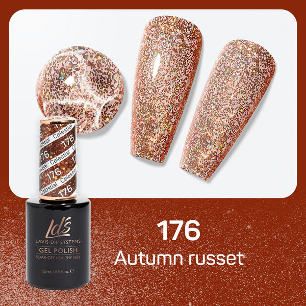 LDS 176 Autumn Russet - LDS Gel Polish 0.5oz