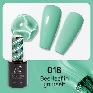 LDS 018 Bee-Leaf In Yourself - LDS Gel Polish 0.5oz