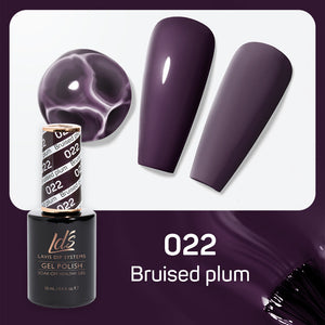 LDS 022 Bruised Plum - LDS Gel Polish 0.5oz