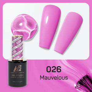 LDS 026 Mauvelous - LDS Gel Polish 0.5oz