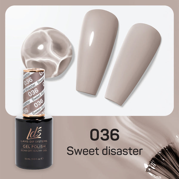 LDS 036 Sweet Disaster - LDS Gel Polish 0.5oz