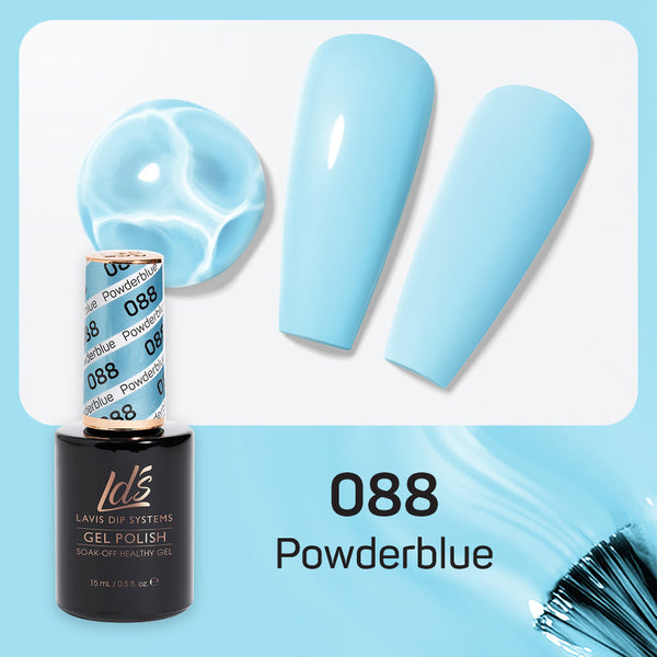 LDS 088 Powderblue - LDS Gel Polish 0.5oz