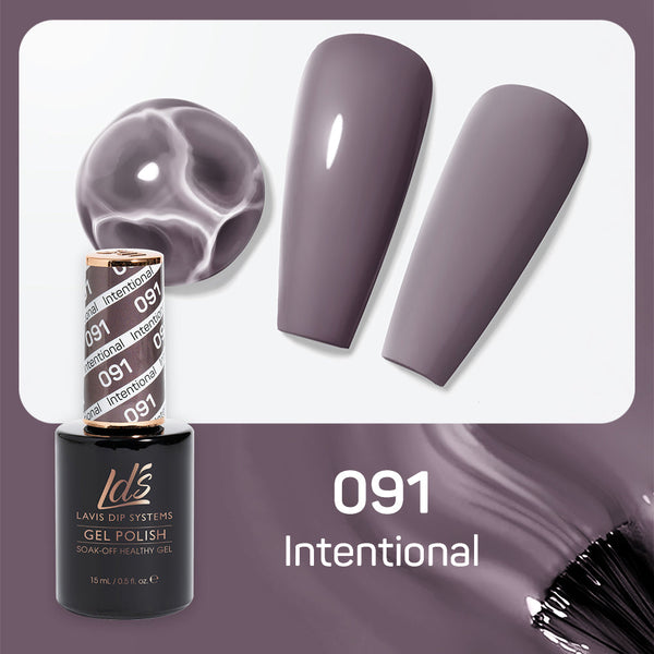 LDS 091 Intentional - LDS Gel Polish 0.5oz