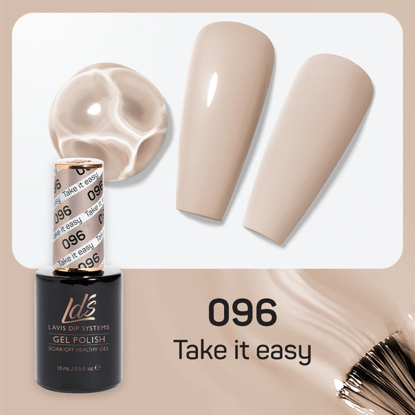 LDS 096 Take It Easy - LDS Gel Polish 0.5oz