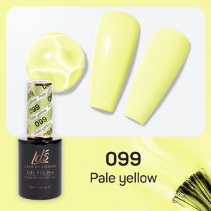 LDS 099 Pale Yellow - LDS Gel Polish 0.5oz