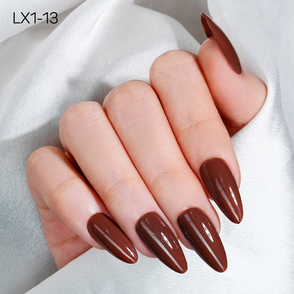 LAVIS LX1 - 013 - Gel Polish 0.5 oz - Coffee & Caramel Collection