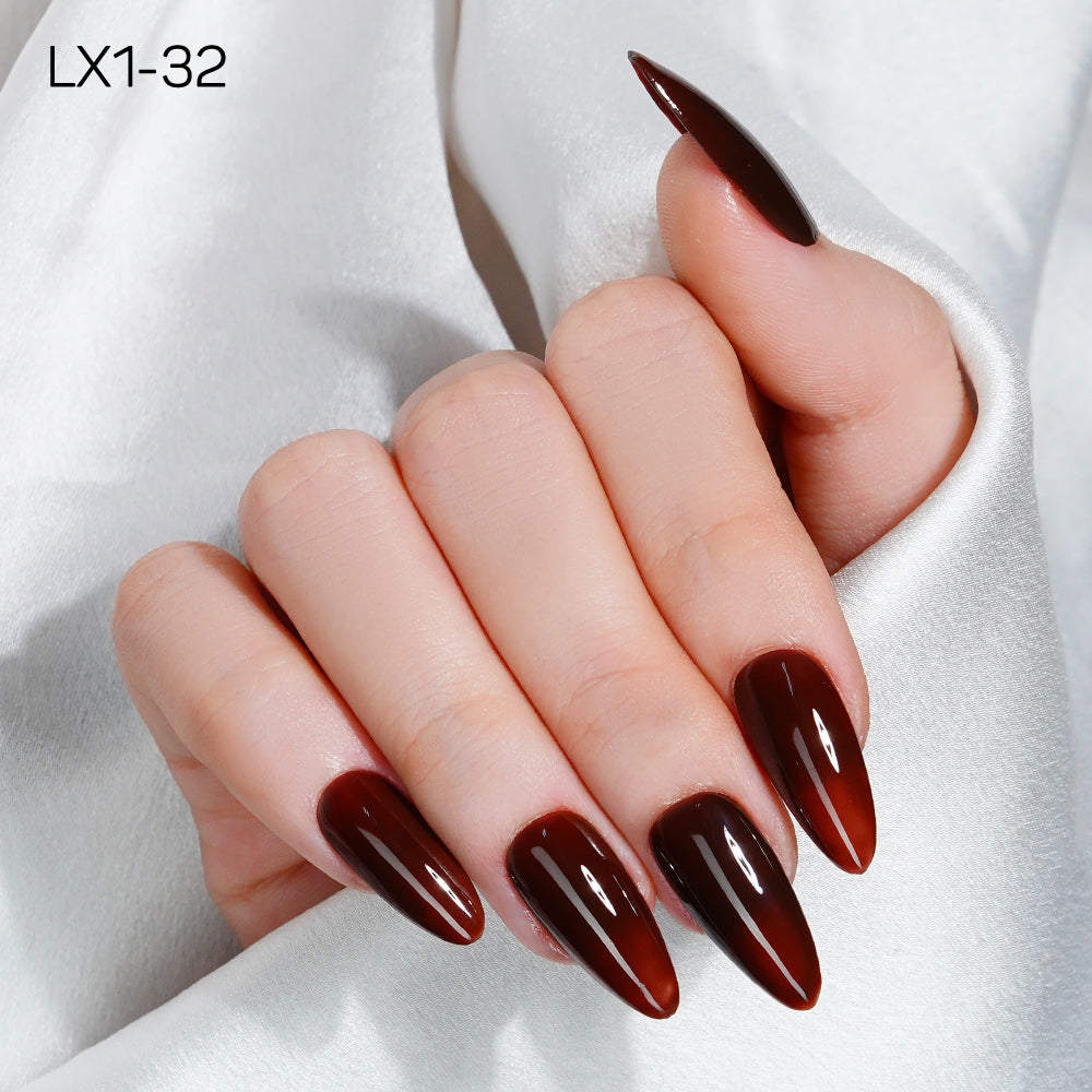 LAVIS LX1 - 032 - Gel Polish 0.5 oz - Coffee & Caramel Collection