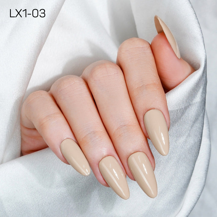 LAVIS LX1 - 003 - Gel Polish 0.5 oz - Coffee & Caramel Collection