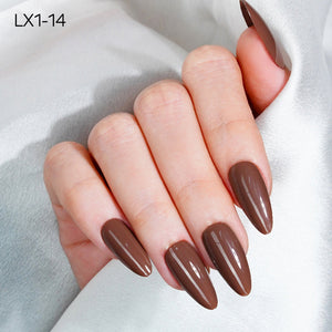 LAVIS LX1 - Set 36 Color - Gel Polish 0.5 oz - Coffee & Caramel Collection