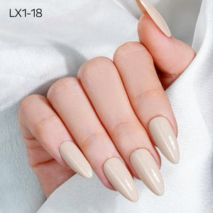 LAVIS LX1 - Set 36 Color - Gel Polish 0.5 oz - Coffee & Caramel Collection