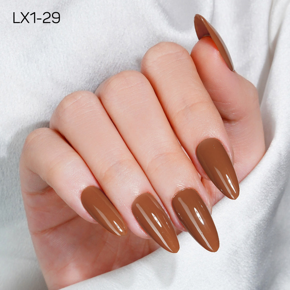 LAVIS LX1 - 029 - Gel Polish 0.5 oz - Coffee & Caramel Collection