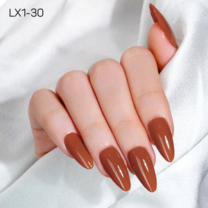 LAVIS LX1 - Set 36 Color - Gel Polish 0.5 oz - Coffee & Caramel Collection