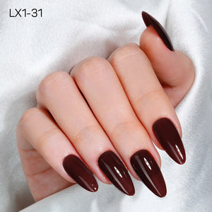 LAVIS LX1 - Set 36 Color - Gel Polish 0.5 oz - Coffee & Caramel Collection