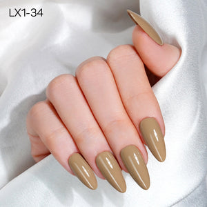 LAVIS LX1 - 034 - Gel Polish 0.5 oz - Coffee & Caramel Collection