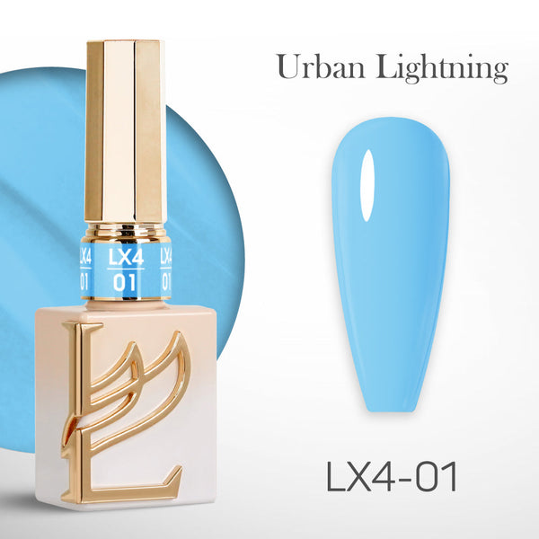 LAVIS LX4 - 01 - Gel Polish 0.5 oz - Urban Lightning Collection