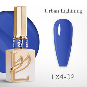 LAVIS LX4 - 02 - Gel Polish 0.5 oz - Urban Lightning Collection