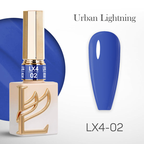 LAVIS LX4 - 02 - Gel Polish 0.5 oz - Urban Lightning Collection