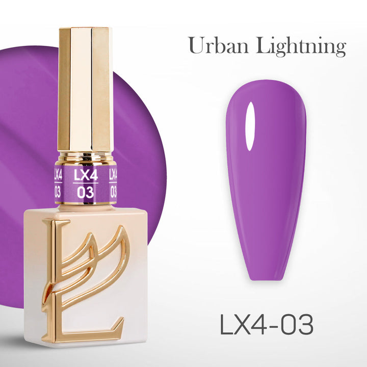 LAVIS LX4 - Set 36 Colors - Gel Polish 0.5 oz - Urban Lightning Collection