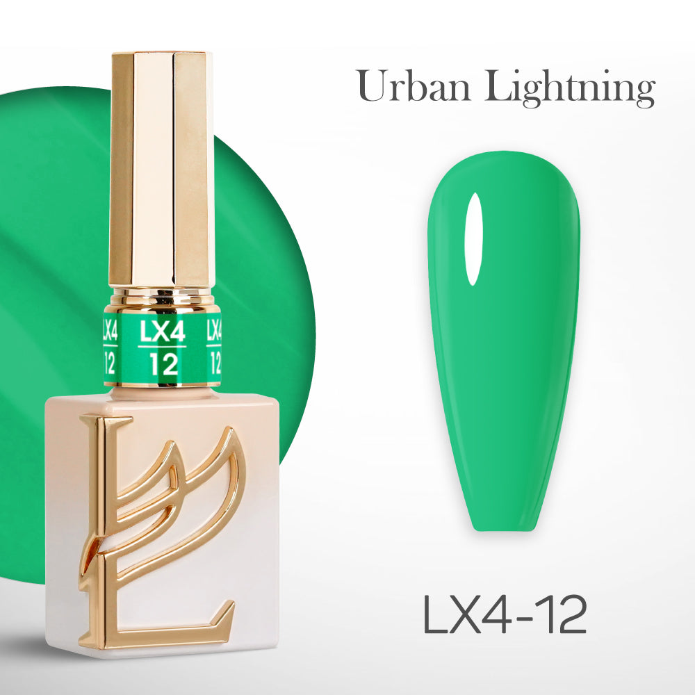 LAVIS LX4 - 12 - Gel Polish 0.5 oz - Urban Lightning Collection