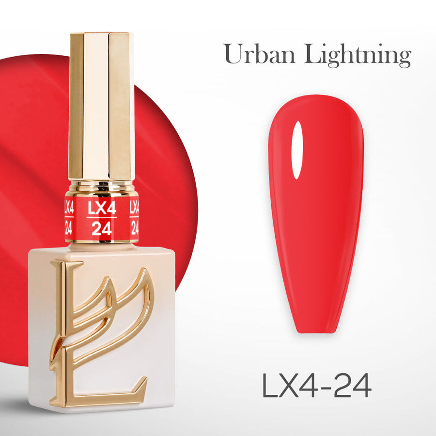 LAVIS LX4 - 24 - Gel Polish 0.5 oz - Urban Lightning Collection