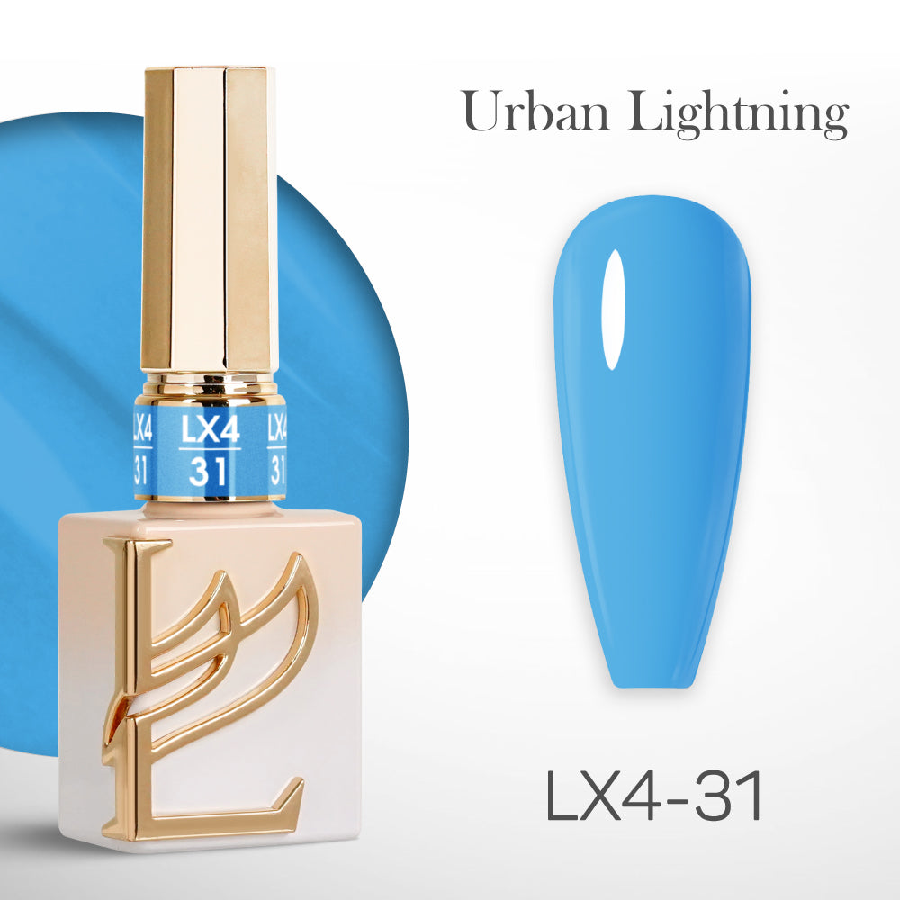 LAVIS LX4 - 31 - Gel Polish 0.5 oz - Urban Lightning Collection