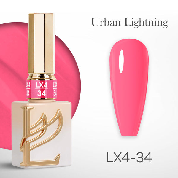 LAVIS LX4 - 34 - Gel Polish 0.5 oz - Urban Lightning Collection