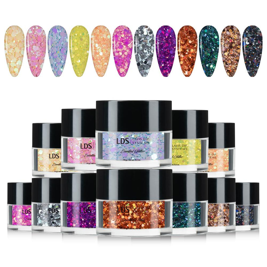LDS Holographic Fine Glitter Nail Art - DB08 - Love language 0.5 oz – Lavis  Dip Systems Inc