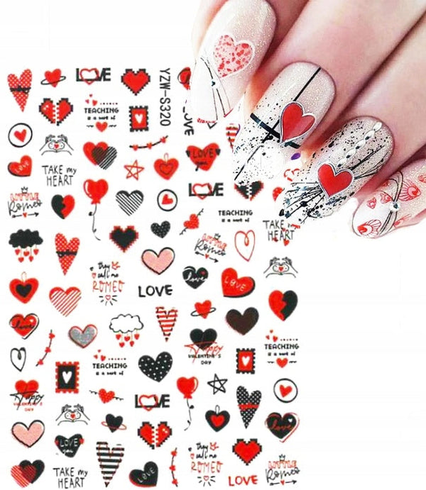 Nail Art Stickers - YZW-S320