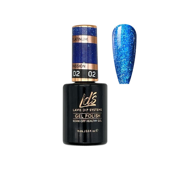 LDS 02 - Gel Polish 0.5 oz - Platinum Collection