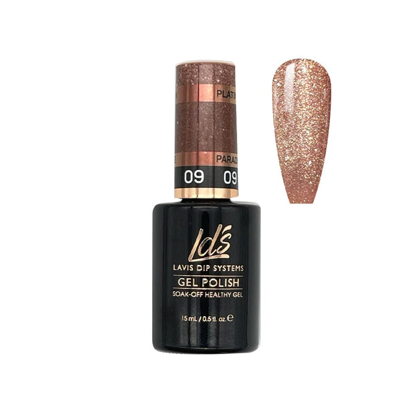 LDS 09 - Gel Polish 0.5 oz - Platinum Collection