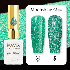 LAVIS Reflective R05 - 27 - Gel Polish 0.5 oz - Glow With The Flow Reflective Collection