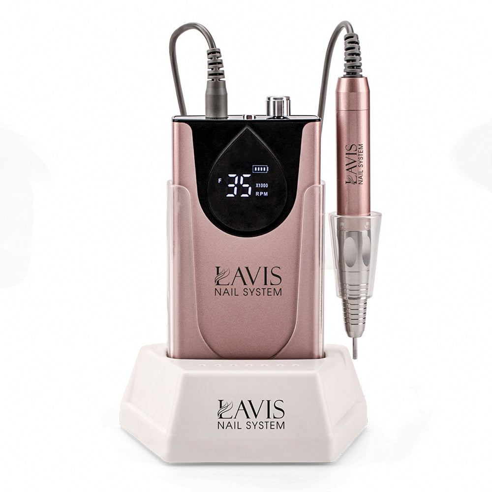 LAVIS Nail Drill - Rose Gold