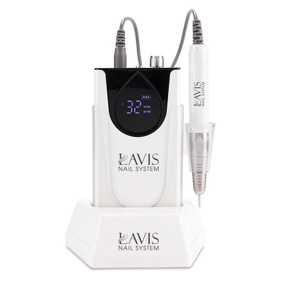 LAVIS Nail Drill - White