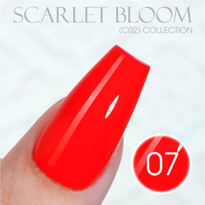 LAVIS C02 - Set 24 Colors - Gel Polish 0.5 oz - Scarlet Bloom Collection