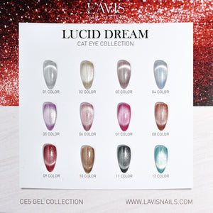 LAVIS Cat Eyes CE5 - Gel Polish 0.5 oz - Lucid Dream Collection