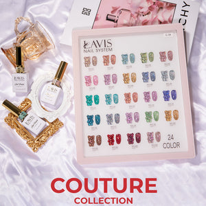 LAVIS Glitter G04 - Gel Polish 0.5 oz - Couture Collection