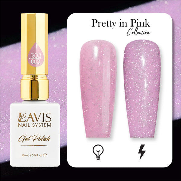 LAVIS Reflective R05 - 17 - Gel Polish 0.5 oz - Neon Lights Reflective Collection