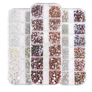  Rhinestones for Nail Art Set 3 by Classy Nail Art sold by DTK Nail Supply