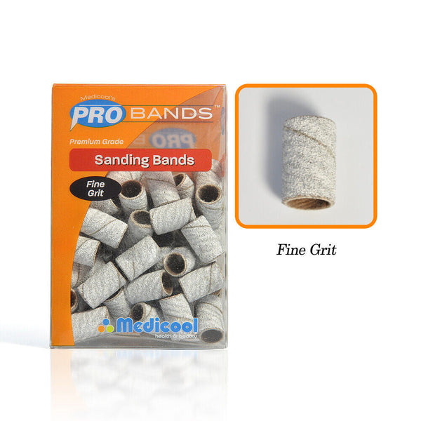 Medicool - Sanding Band White Grit #Fine  (Box of 100 PCS)