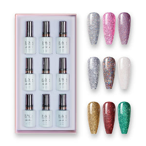  Lavis Gel Twinkle The Galaxy Set G6 (9 colors): 097, 098, 099, 100, 102, 103, 105, 106, 107