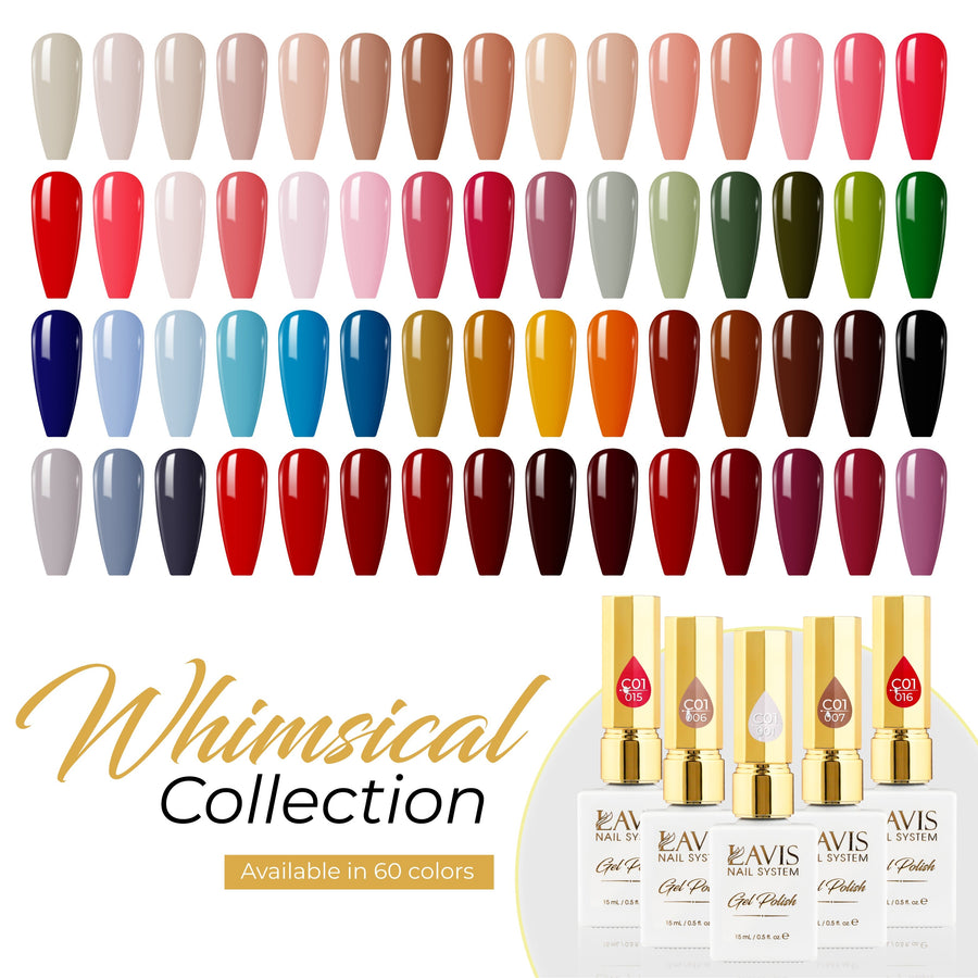 Full Set LAVIS C01 - Whimsical Collection ( 60 Colors )
