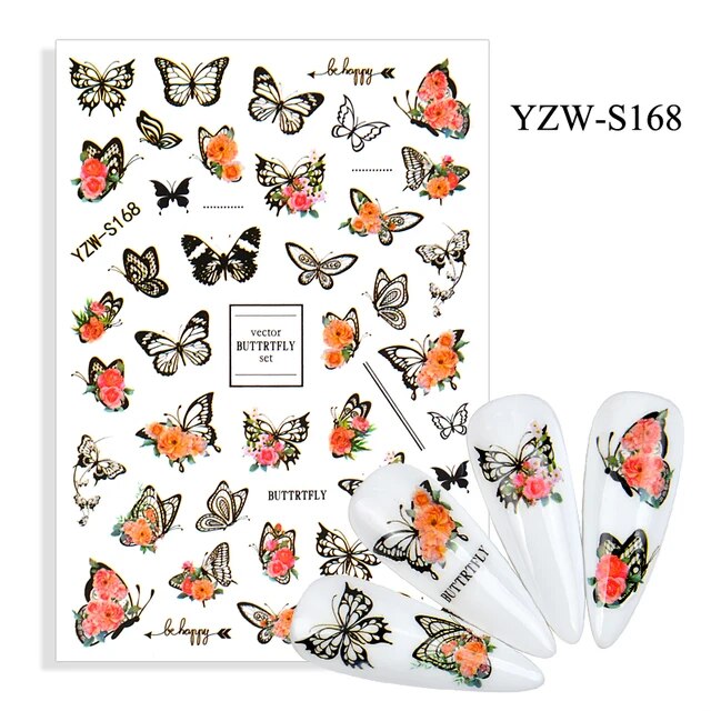 Nail Art Stickers - YZW-S168